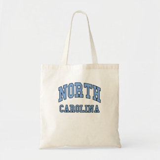 North Carolina - Throwback Design - State of NC -  Tote Bag