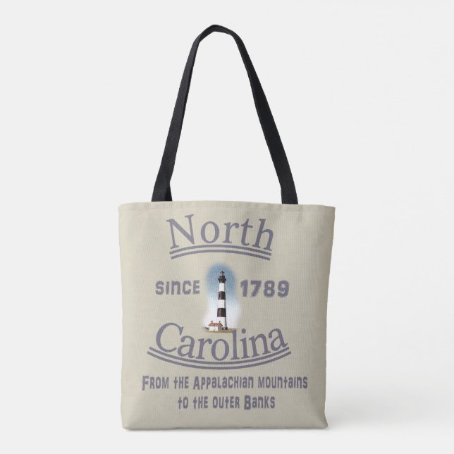 North Carolina Tote Bag - Tote with Class (Back)