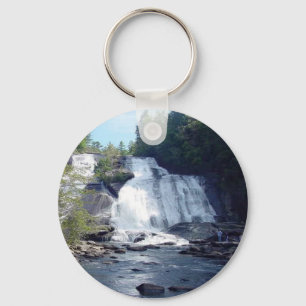 North Carolina Waterfall Keychain