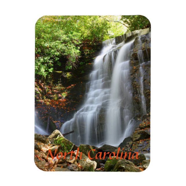 North Carolina Waterfall Magnet (Vertical)