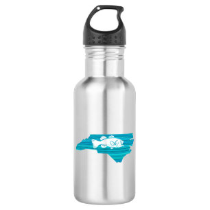 North Carolina Wave Fishing 532 Ml Water Bottle