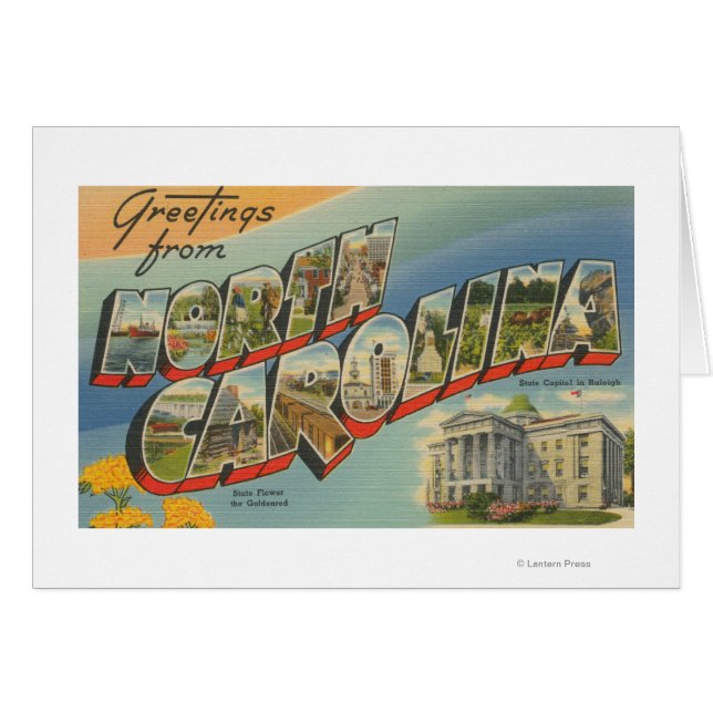 North CarolinaLarge Letter Scenes 2 (Front Horizontal)