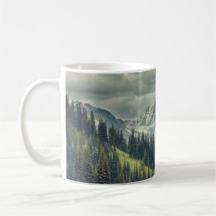 North Cascade: Majestic Mountain Peak. Coffee Mug