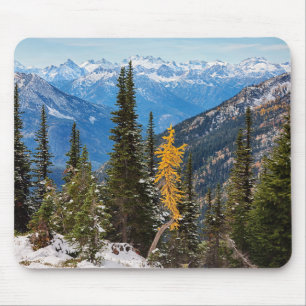 North Cascade Mountains Wenatchee National Forest Mouse Mat