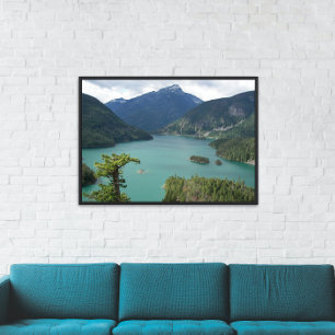 North Cascades Diable Lake Photo Print