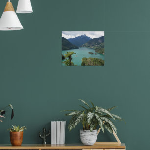 North Cascades Diablo Lake Photographic Poster