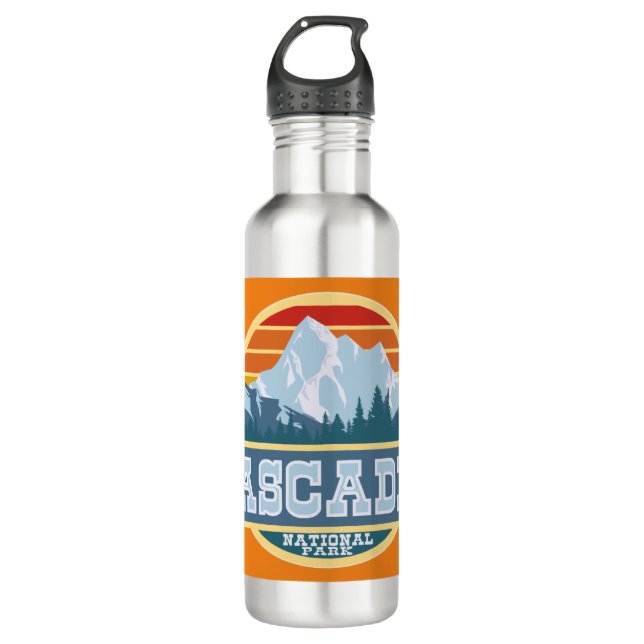 North Cascades National Park 710 Ml Water Bottle (Front)