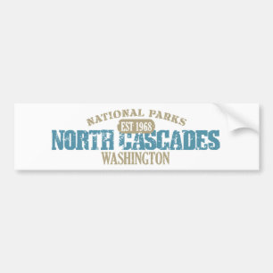 North Cascades National Park Bumper Sticker