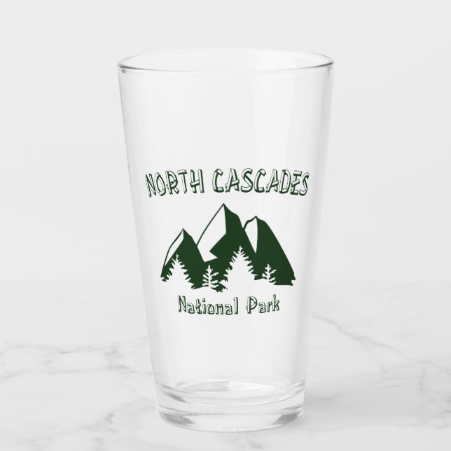 North Cascades National Park Glass (Front)