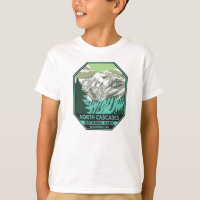 North Cascades National Park Goode Mountain Retro 