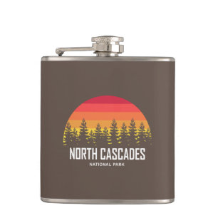 North Cascades National Park Hip Flask