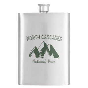 North Cascades National Park Hip Flask