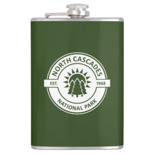 North Cascades National Park Hip Flask