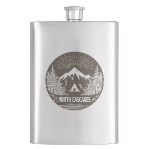 North Cascades National Park Hip Flask