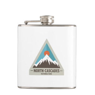North Cascades National Park Hip Flask