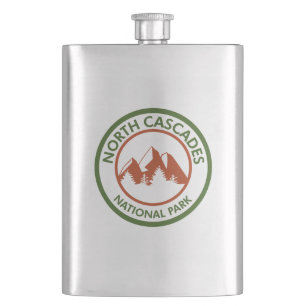 North Cascades National Park Hip Flask