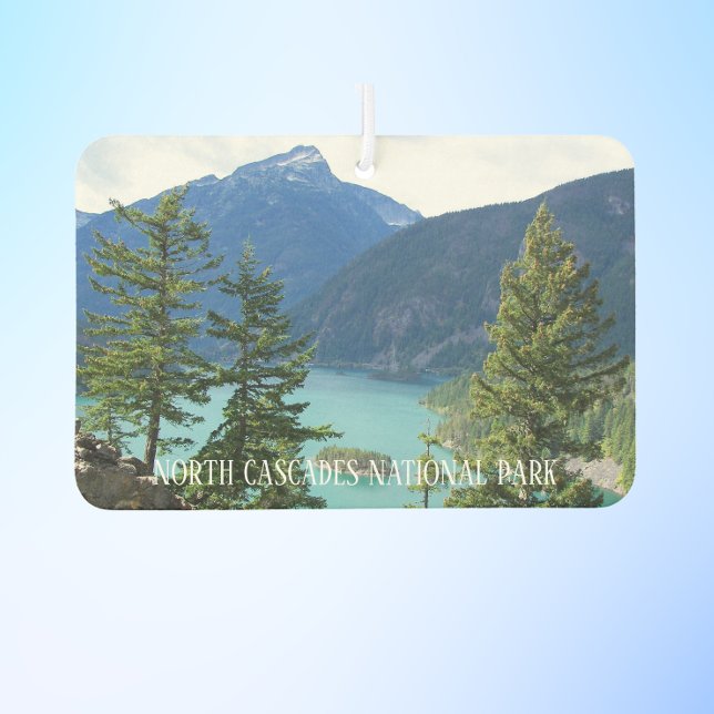 North Cascades National Park Landscape Car Air Freshener (In Situ)