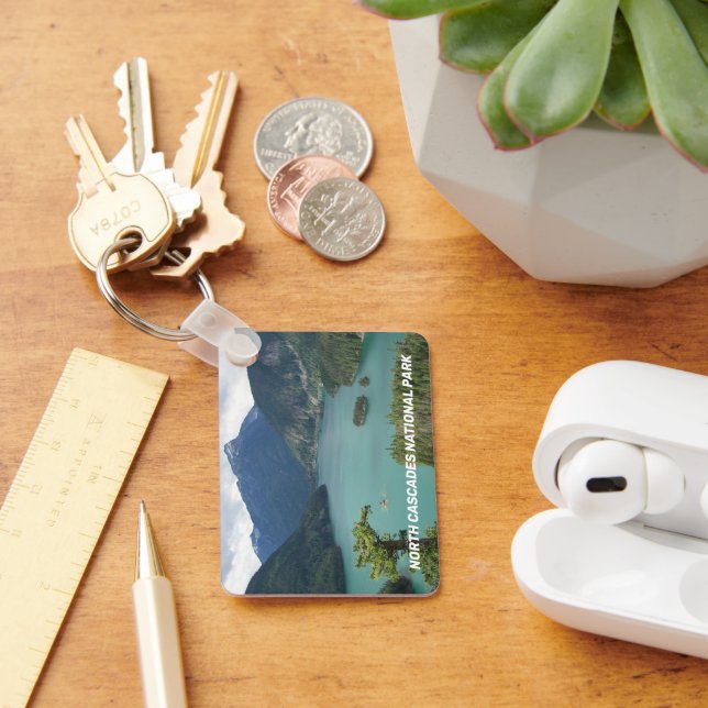 North Cascades National Park Landscape Key Ring (Desk)