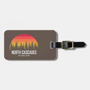North Cascades National Park Luggage Tag