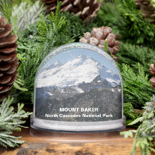 North Cascades National Park Mountain Photos Snowglobe