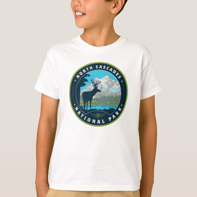 North Cascades National Park T-Shirt (Front)