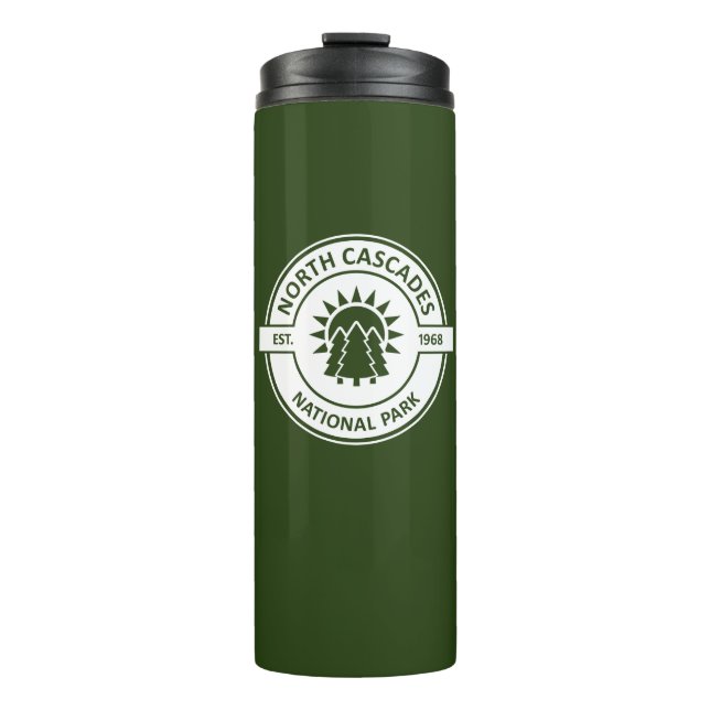 North Cascades National Park Thermal Tumbler (Front)