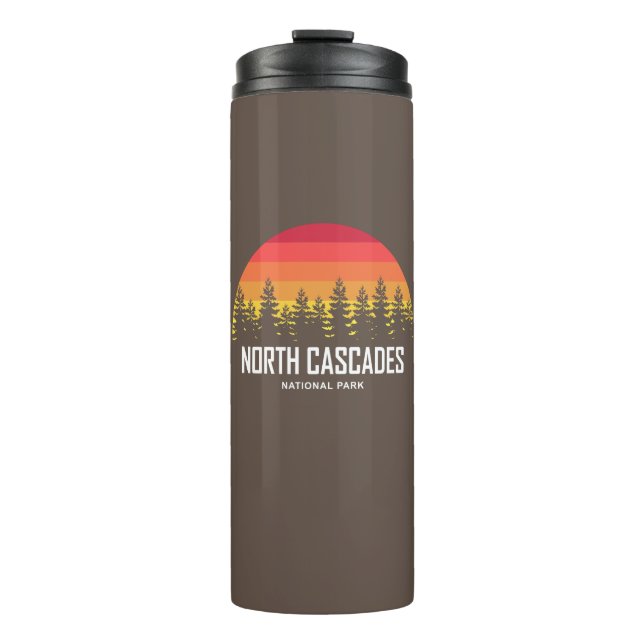 North Cascades National Park Thermal Tumbler (Front)