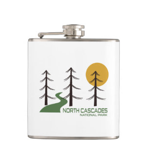 North Cascades National Park Trail Hip Flask