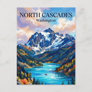 North Cascades National Park Washington Postcard
