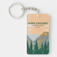 North Cascades National Park Washington Vintage