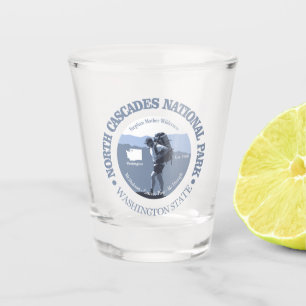 North Cascades NP (BG) Shot Glass