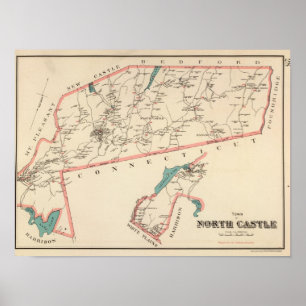 North Castle town Poster