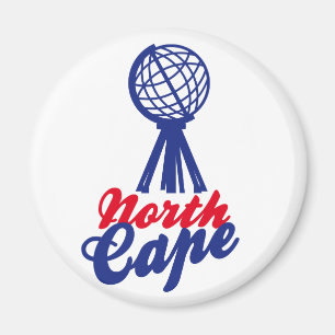 NORTH CASTRATES GLOBE SCULP. MAGNET