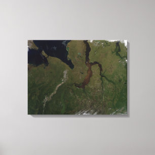 North Central Russia Canvas Print