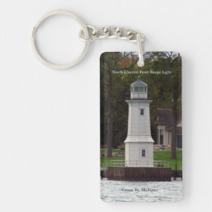 North Channel Front Range Light rectangle keychain