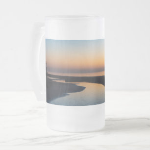 North Chicago Lighthouse Dawn Frosted Mug