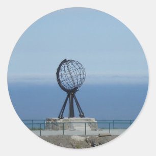 North Classic Round Sticker