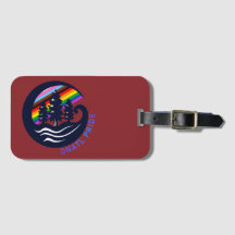 North Coast Pride Travel Luggage Tag