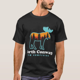 North Conway New Hampshire Moose Mountains  T-Shirt