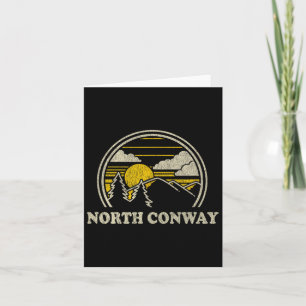 North Conway New Hampshire Nh T Shirt Vintage Hiki Card