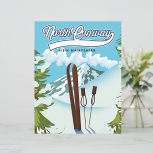 North Conway New Hampshire, to ski