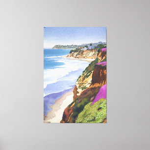 North County Coastline Canvas Print