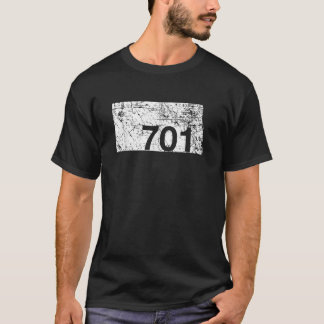 North Dakota Area Code 701 Hometown Souvenir Gift  T-Shirt