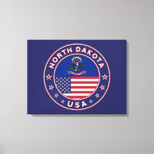North Dakota Canvas Print