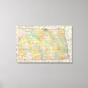 North Dakota Canvas Print
