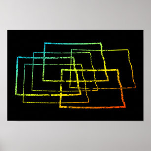 north dakota chill blur poster