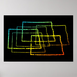 north dakota chill blur poster