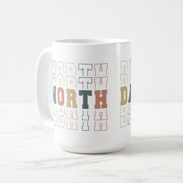 North Dakota Coffee Mug (Front Left)