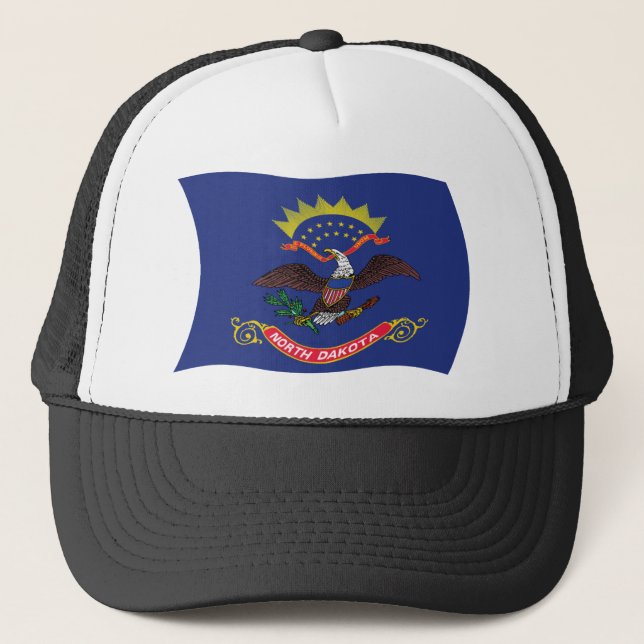 North Dakota Flag Hat (Front)