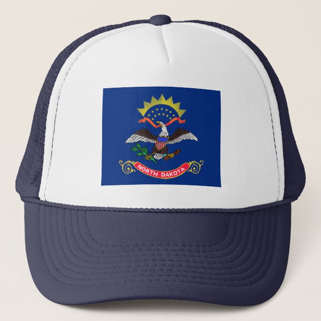 North Dakota Flag Hat (Front)